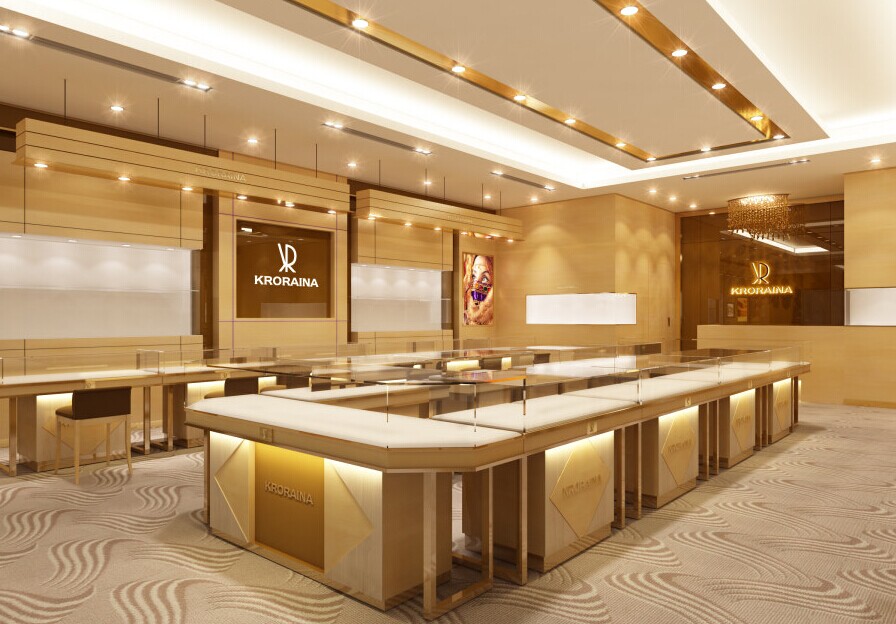 合肥首飾店裝修設(shè)計(jì) - 盡在甲方裝飾！